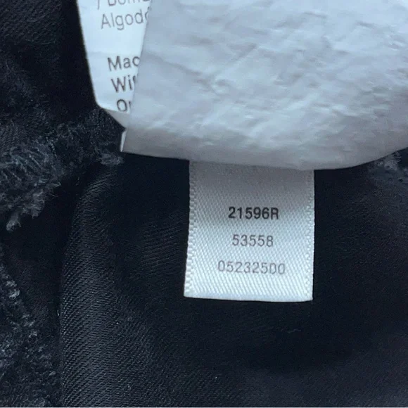 Spanx Wide Leg Jeans Womens Size 1X Regular Heavy Black Stretch Denim 37x28 - Picture 14 of 16